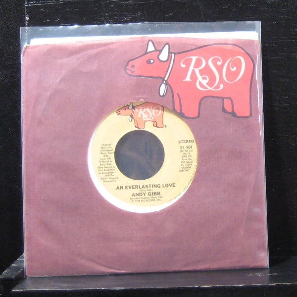 Andy Gibb - An Everlasting Love 7" Mint- RS 904 Vinyl 45 Variant RSO - Shuga Records