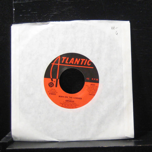 Genesis Man - On The Corner / Submarine 7" Mint- 4025 Vinyl 45 Atlantic 1982 - Shuga Records