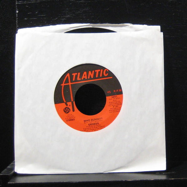 Genesis - Abacab / Who Dunnit? 7" VG+ 3891 Vinyl 45 Altantic 1981 - Shuga Records