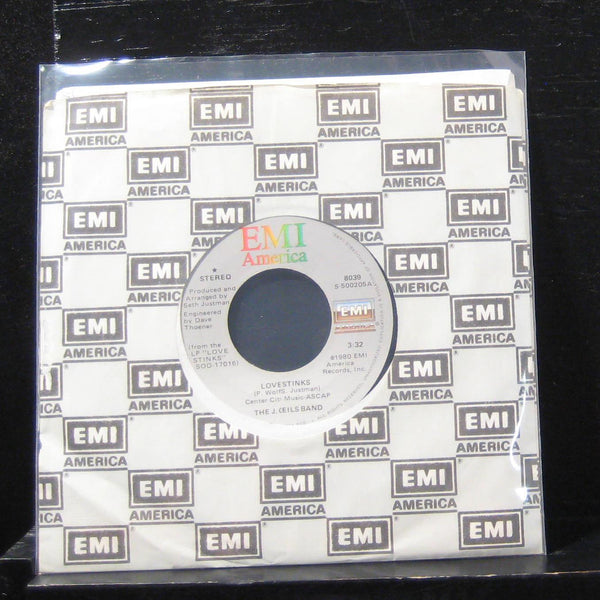 The J. Geils - Band Love Stinks 7" VG+ 8039 Vinyl 45 EMI Silver Label - Shuga Records