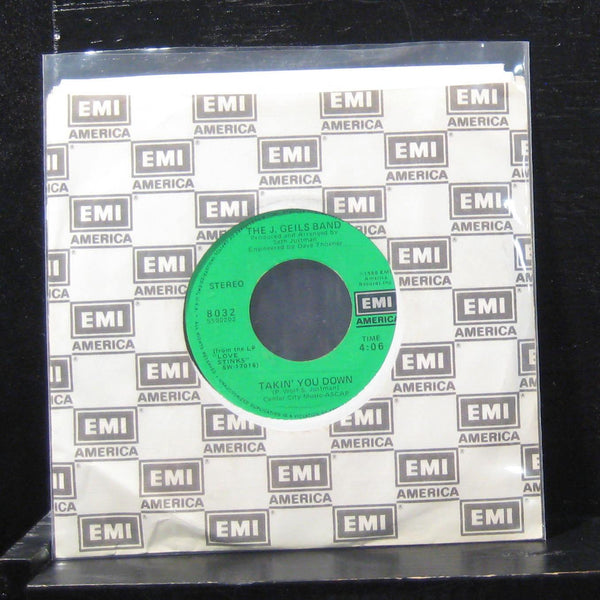 The J. Geils Band - Come Back / Takin You Down 7" Mint- 8032 Vinyl 45 EMI - Shuga Records