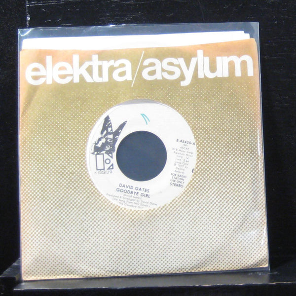 David Gates - Goodbye Girl / Sunday Rider 7" Mint- E-45450 Vinyl 45 Promo 1977 - Shuga Records