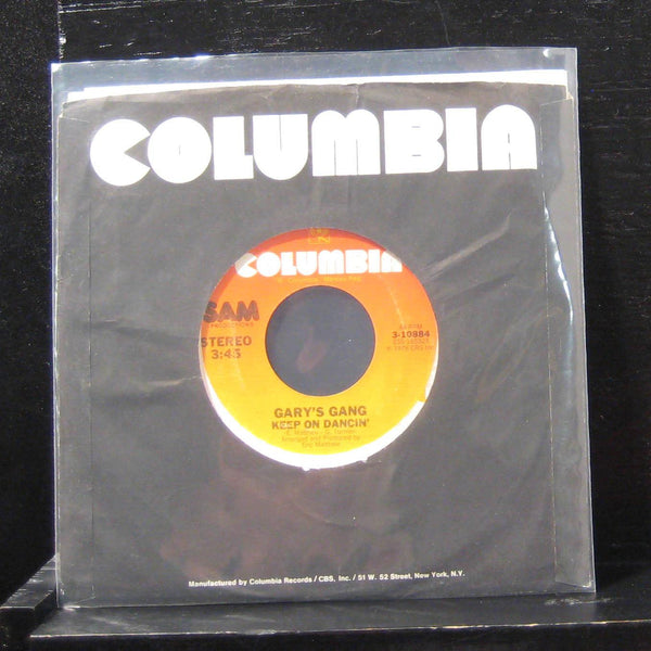 Gary's Gang - Keep On Dancin / Do It At The Disco 7" VG+ 3-10884 Vinyl 45 - Shuga Records