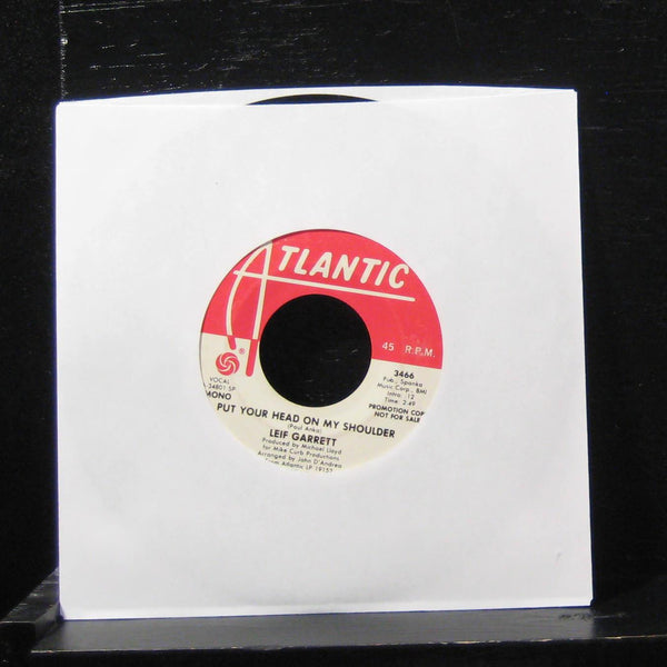 Leif Garrett - Put Your Head On My Shoulder 7" VG+ 3466 Vinyl 45 Promo - Shuga Records