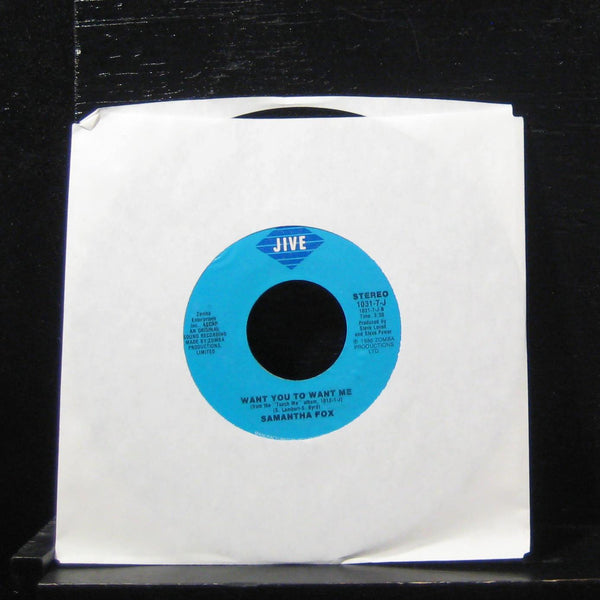 Samantha Fox - Do Ya Do Ya (Wanna Please Me) 7" Mint- 1031-7-J Vinyl 45 - Shuga Records