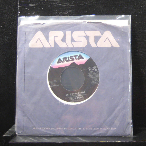 Four Tops Indestructible / Are You With Me 7" Mint- AS1-9706 Vinyl 45 - Shuga Records
