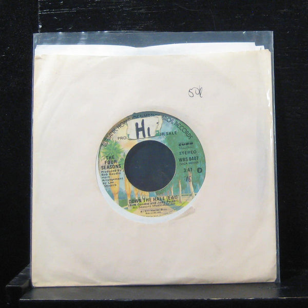 The Four Seasons - Down The Hall 7" VG WBS 8407 Vinyl 45 Promo - Shuga Records