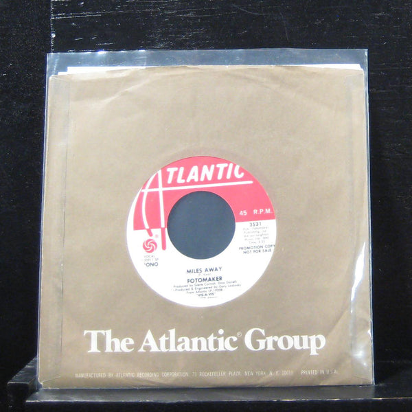 Fotomaker - Miles Away Mono / Stereo 7" VG+ 3531 Vinyl 45 Promo - Shuga Records
