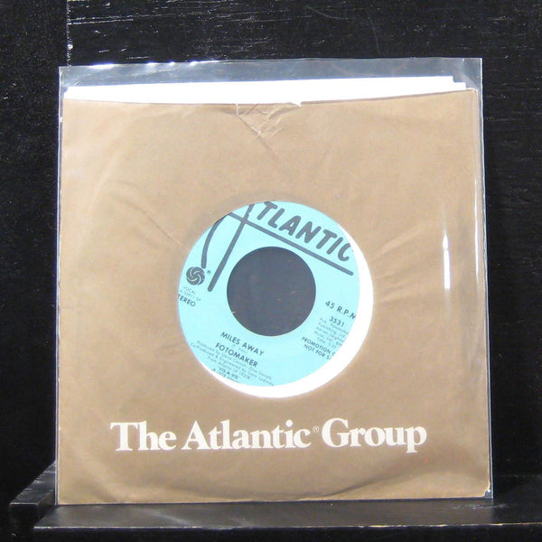 Fotomaker - Miles Away Mono / Stereo 7" VG+ 3531 Vinyl 45 Promo - Shuga Records