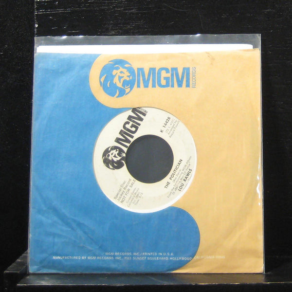 Lou Rawls - Walk On In / The Politician 7" VG K 14428 Vinyl 45 Promo - Shuga Records