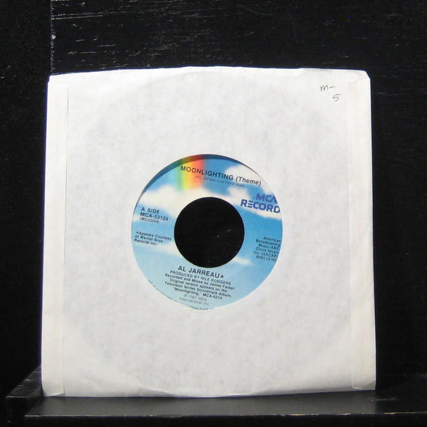 Al Jarreau - Moonlighting / Dub 7" Mint- MCA-53124 Vinyl 45 MCA - Shuga Records