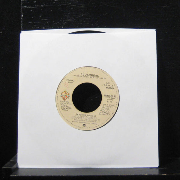 Al Jarreau - Teach Me Tonight 7" VG+ WBS50032 Vinyl 45 Promo - Shuga Records