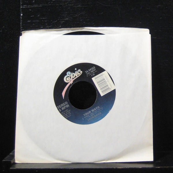 Jacksons - State Of Shock / Your Ways 7" VG+ 34-04503 Vinyl 45 Epic 1984 - Shuga Records