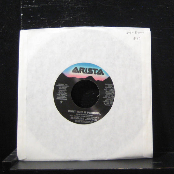 Jermaine Jackson - Don't Take It Personal 7" Mint- AS1-9875 Vinyl 45 Promo - Shuga Records