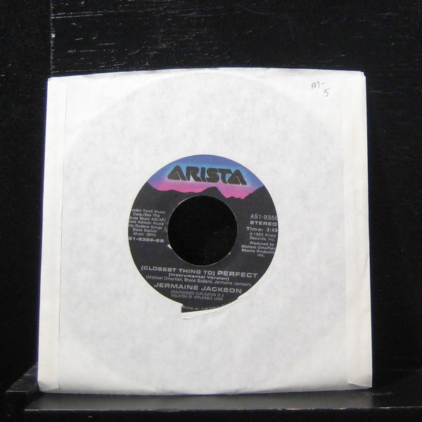Jermaine Jackson - (Closest Thing To) Perfect 7" Mint- AS1-9356 Vinyl 45 - Shuga Records