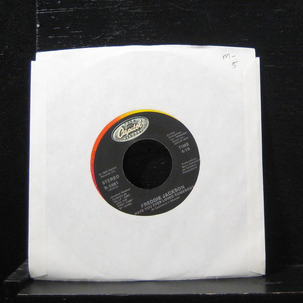Freddie Jackson - Have You Ever Loved Somebody 7" Mint- B-5661 Vinyl 45 - Shuga Records