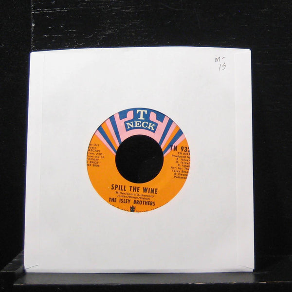 The Isley Brothers - Spill The Wine / Spill The Wine 7" Mint- TN 932 Vinyl 45 - Shuga Records