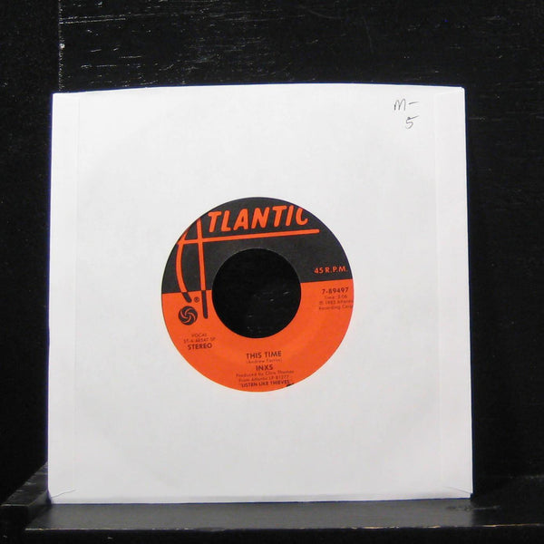 INXS - This Time / I'm Over You 7" Mint- 7-89497 Vinyl 45 - Shuga Records