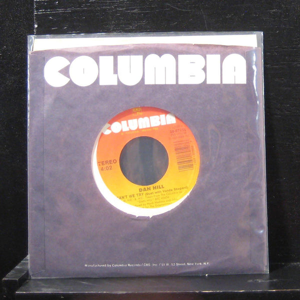 Dan Hill - Can't We Try / Pleasure Centre 7" Mint- 38-07050 Vinyl 45 - Shuga Records