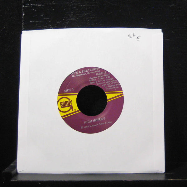 High Inergy - He's A Pretender 7" VG+ 1662GF Vinyl 45 Gordy 1983 - Shuga Records