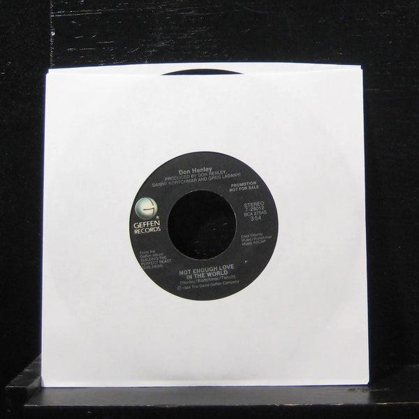Don Henley - Not Enough Love In The World 7" Mint- 7-29012 Vinyl 45 Promo - Shuga Records