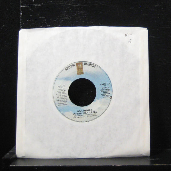 Don Henley - Johnny Can't Read / Long Way Home 7" Mint- 7-69971  Vinyl 45 - Shuga Records