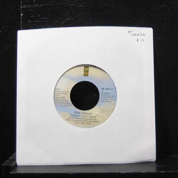 Don Henley - Johnny Can't Read / Long Way Home 7" Mint- 96 99717 Vinyl 45 - Shuga Records