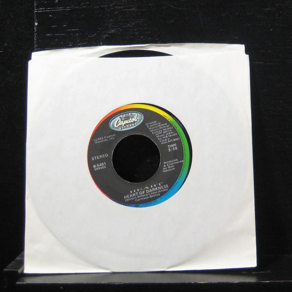 Heart - What About Love / Heart Of Darkness 7" Mint- B-5481 Vinyl 45 - Shuga Records