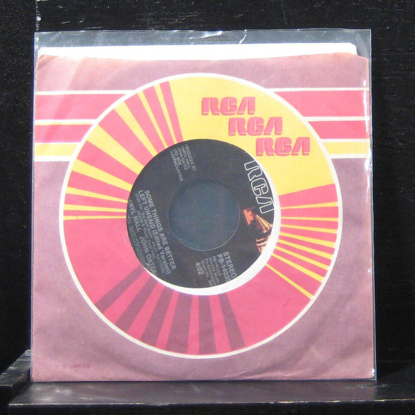 Daryl Hall John Oates - Some Things Are Better Unsaid 7" Mint- PB14035 Vinyl 45 - Shuga Records