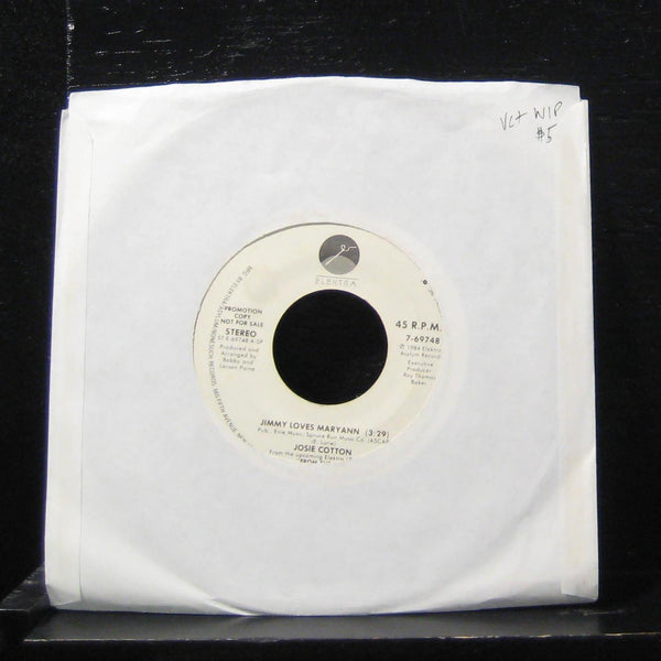 Josie Cotton - Jimmy Loves Maryann 7" VG+ 7-69748 Vinyl 45 Promo - Shuga Records