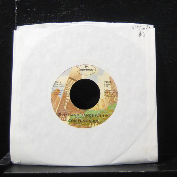 Con Funk Shun - Shake And Dance With Me 7" VG+ 74008 Vinyl 45 - Shuga Records