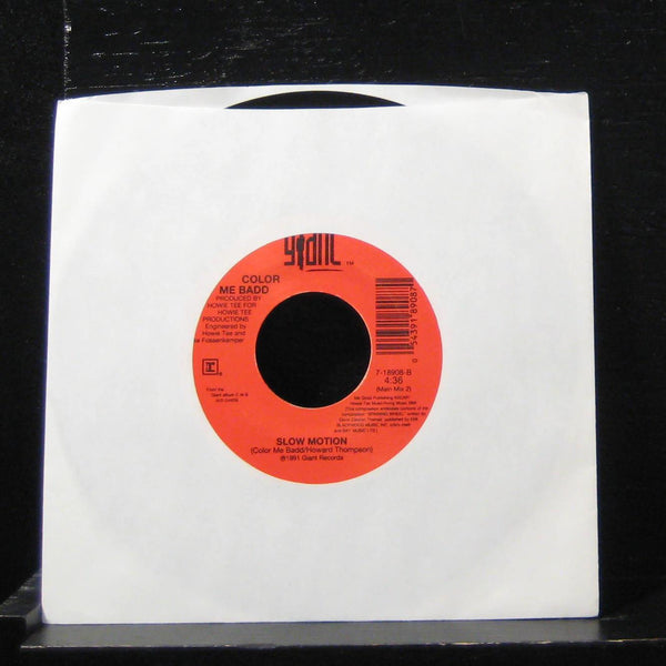 Color Me Badd - Slow Motion / Slow Motion 7" VG+ 7-18908  Vinyl 45 - Shuga Records