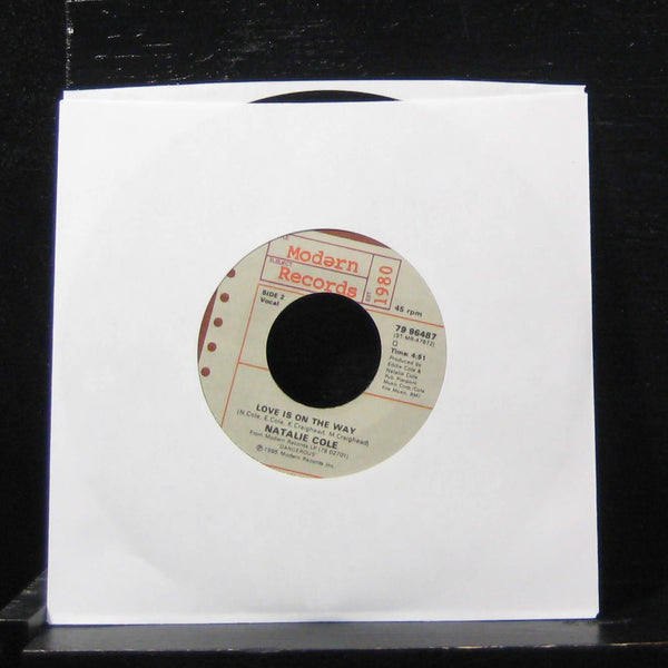 Natalie Cole - Dangerous / Love Is On The Way 7" VG+ 79 96487 Vinyl 45 Canada - Shuga Records