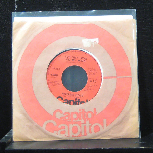 Natalie Cole - I've Got Love On My Mind 7" VG+ 4360 Vinyl 45 Capitol 1977 - Shuga Records