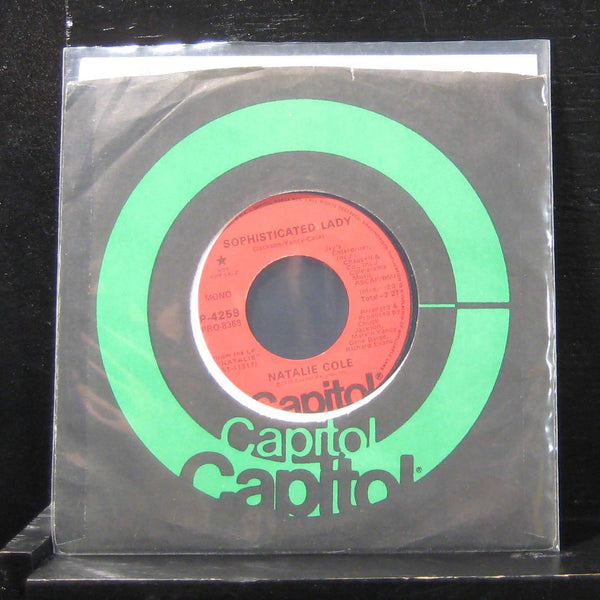 Natalie Cole - Sophisticated Lady 7" VG+ P-4259 Vinyl 45 Promo 1976 - Shuga Records