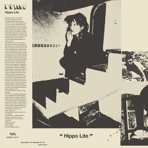 Drinks (aka Cate Le Bon & Tim Presley) ‎– Hippo Lite - New Vinyl Lp 2018 Drag City (Chicago, IL) Pressing - Post-Punk / Indie Rock
