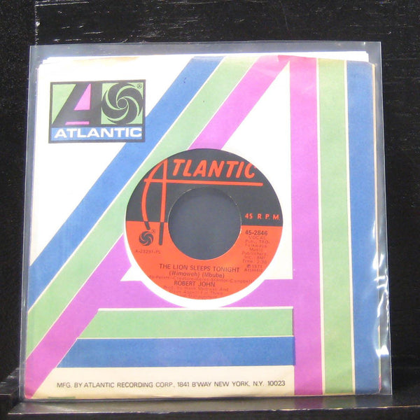 Robert John - The Lion Sleeps Tonight / Janet 7" Mint- 45-2846 Vinyl 45 - Shuga Records