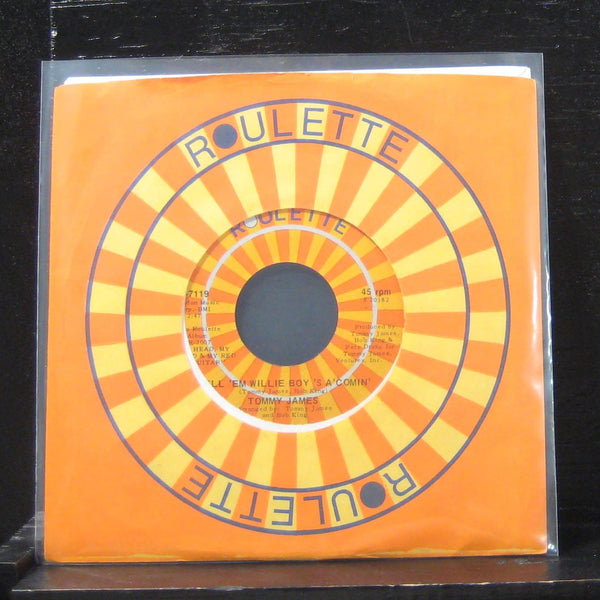 Tommy James - Tell Em Willie Boy 'S A Comin 7" Mint- R-7119 Vinyl 45 - Shuga Records