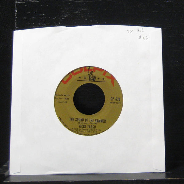 Vicki Tasso - The Sound Of The Hammer / Foolish Me 7" VG+ CP 638 Vinyl 45 - Shuga Records