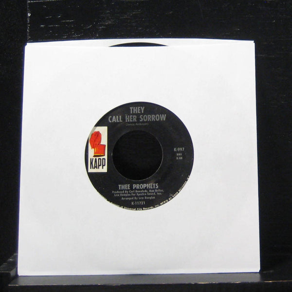 Thee Prophets - Some Kind-A Wonderful 7" VG K-997 Vinyl 45 Kapp - Shuga Records