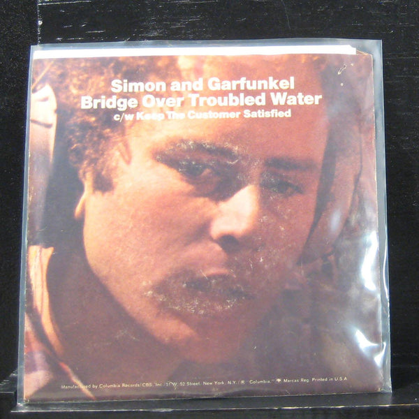 Simon And Garfunkel - Bridge Over Troubled Water 7" VG+ 4-45079 Vinyl 45 - Shuga Records