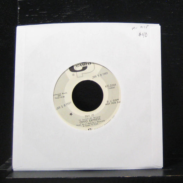 Ohio Express - Try It / Soul Struttin 7" Mint- KC-2001 Vinyl 45 Promo - Shuga Records