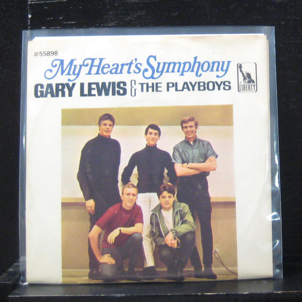Gary Lewis & The Playboys - My Heart's Symphony / Tina 7" VG+ 55898 Vinyl 45 - Shuga Records