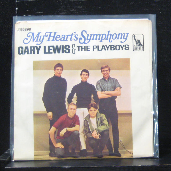 Gary Lewis & The Playboys - My Heart's Symphony / Tina 7" VG+ 55898 Vinyl 45 - Shuga Records