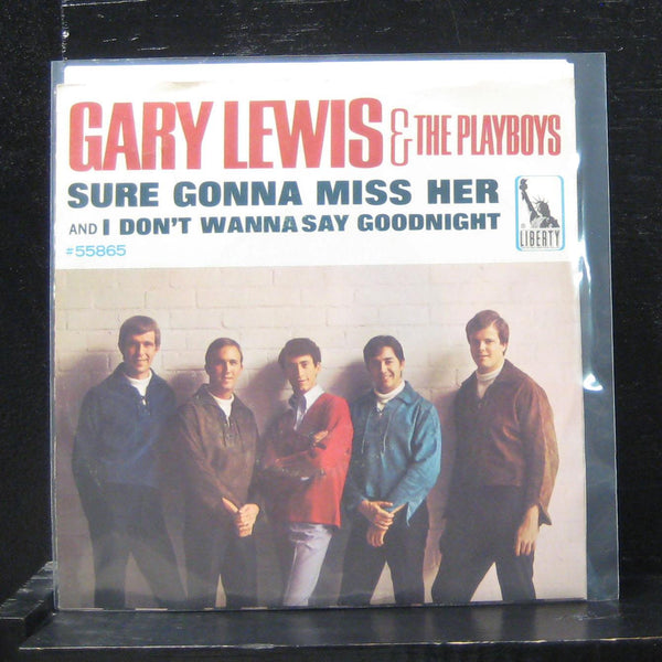 Gary Lewis & The Playboys - Sure Gonna Miss Her 7" VG 55865 Vinyl 45 - Shuga Records