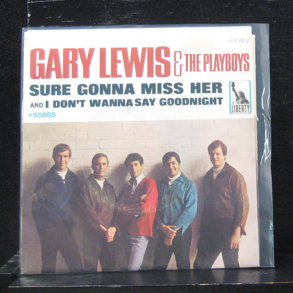 Gary Lewis & The Playboys - Sure Gonna Miss Her 7" VG 55865 Vinyl 45 - Shuga Records
