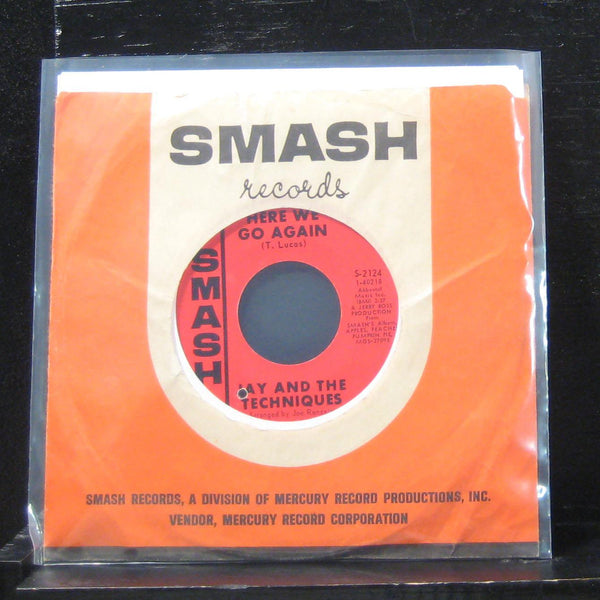 Jay And The Techniques - Keep The Ball Rollin 7" VG+ S-2124 Vinyl 45 - Shuga Records