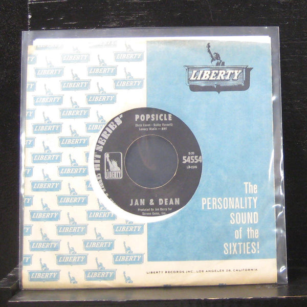 Jan & Dean - Popsicle / Batman 7" VG+ 54554 Vinyl 45 Liberty - Shuga Records