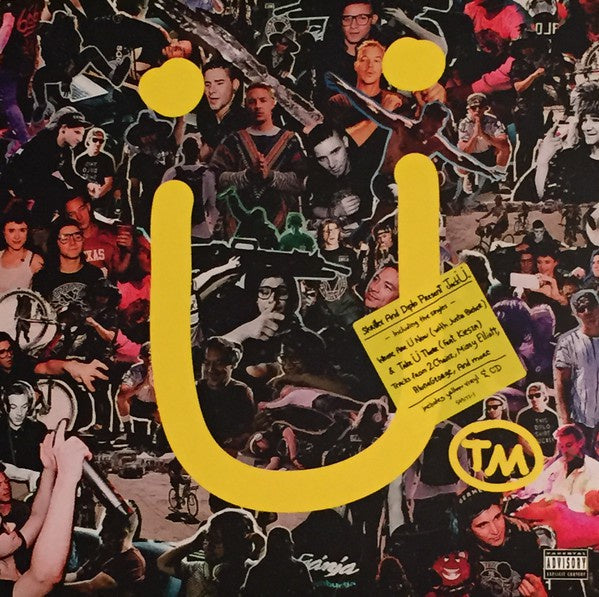 Jack Ü ‎– Skrillex And Diplo Present Jack Ü - Mint- LP Record 2015 Atlantic Europe Import Yellow Vinyl - Electronic / Dubstep / Trap