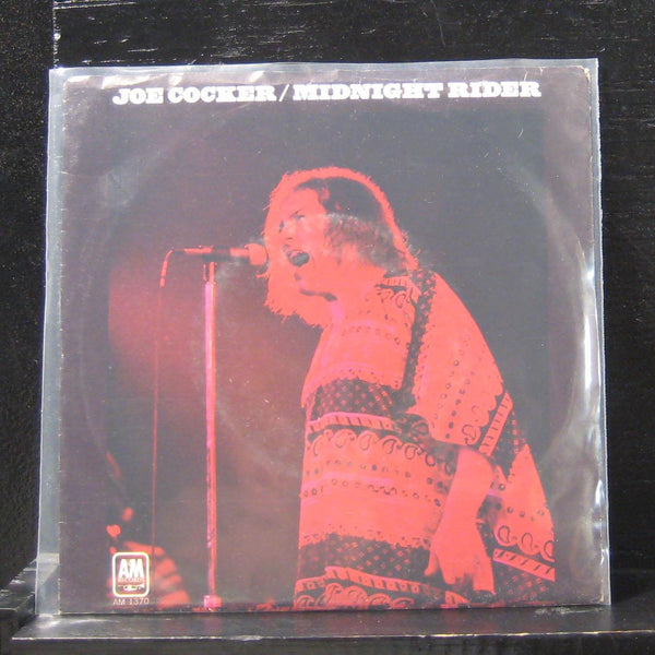 Joe Cocker - Woman To Woman / Midnight Rider 7" VG+ AM 1370 Vinyl 45 - Shuga Records